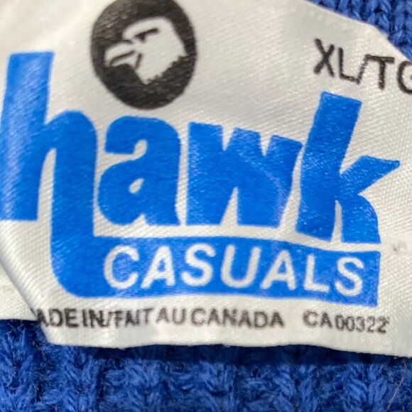 VINTAGE HAWK CASUALS KNITTED WOOL SWEATERS SIZE XL - Picture 10 of 10